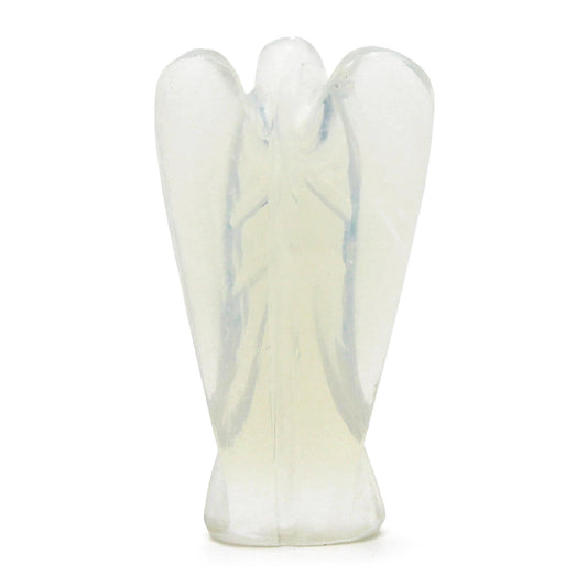 Ángel de piedras preciosas talladas a mano - Opalita - Figuras de Piedras Preciosas
