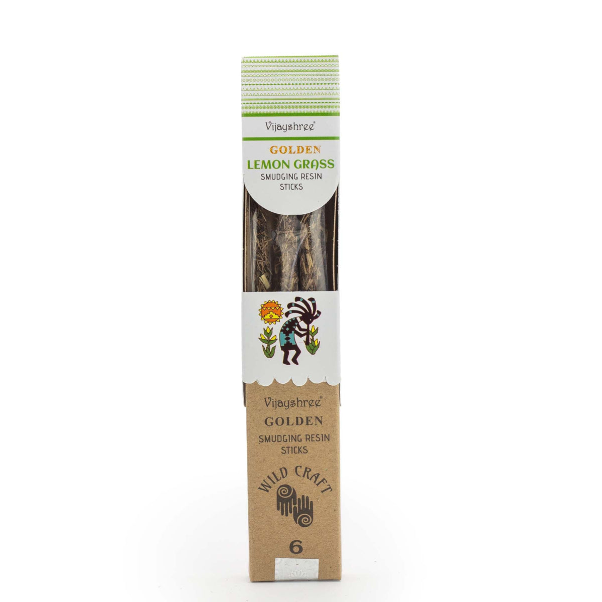 Palitos de resina para sahumar de hierba limón dorada - 30 g