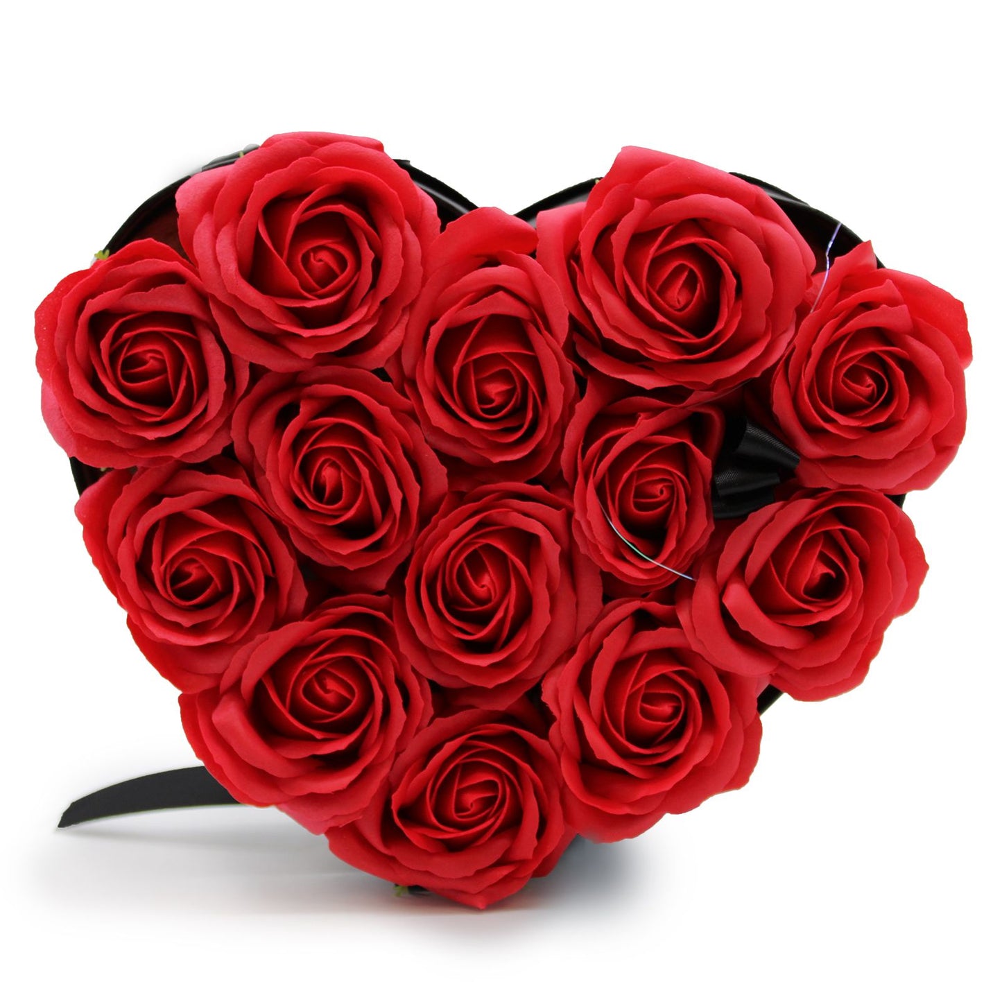 Caja de Regalo - Rosas de Jabón · 13 ud Rojo Corazón