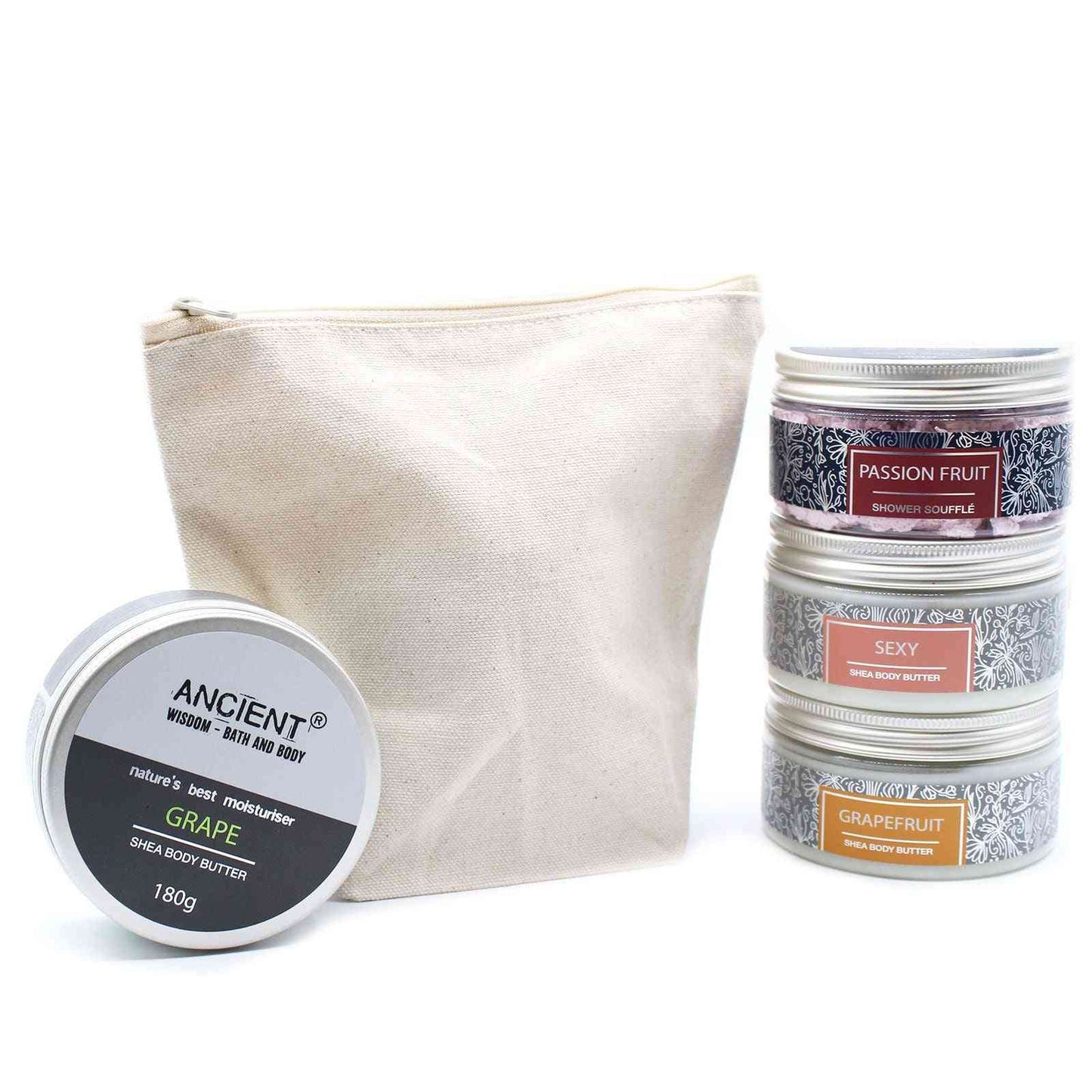 Neceser Algodón Natural  10 oz - bolso mediana