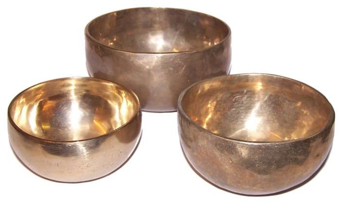 Set de 3 CuencosTibetanos - Artículos Tibetanos, cuencos tibetanos
