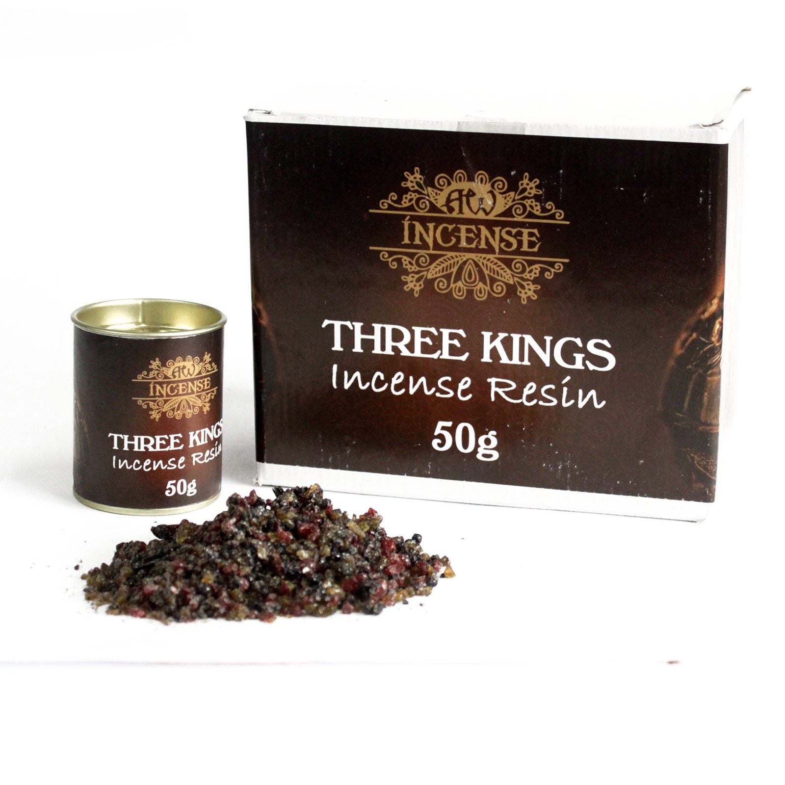 50g Resina de los Reyes Mago - Incienso Resina 50g Latas
