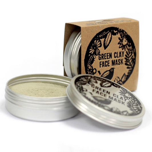 Agnes + Cat Mascarilla facial de arcilla verde - Agnes + Cat Mascarillas faciales de arcilla, 100% Natural Ingredients