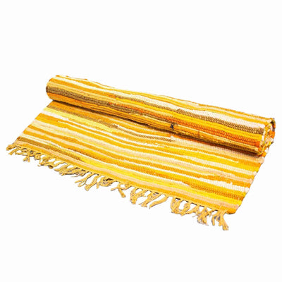Room Rag Carpet - 150x200cm - premium quality - Sunrise Oranges