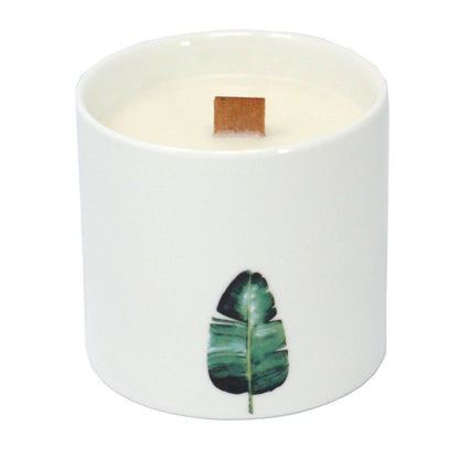 Vela Botánica Grande - Marsh Viola - Velas Botánicas De Soja, 30 horas