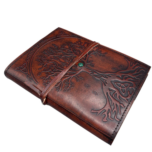 Tree of Life Leather Journal – 18x13x2cm