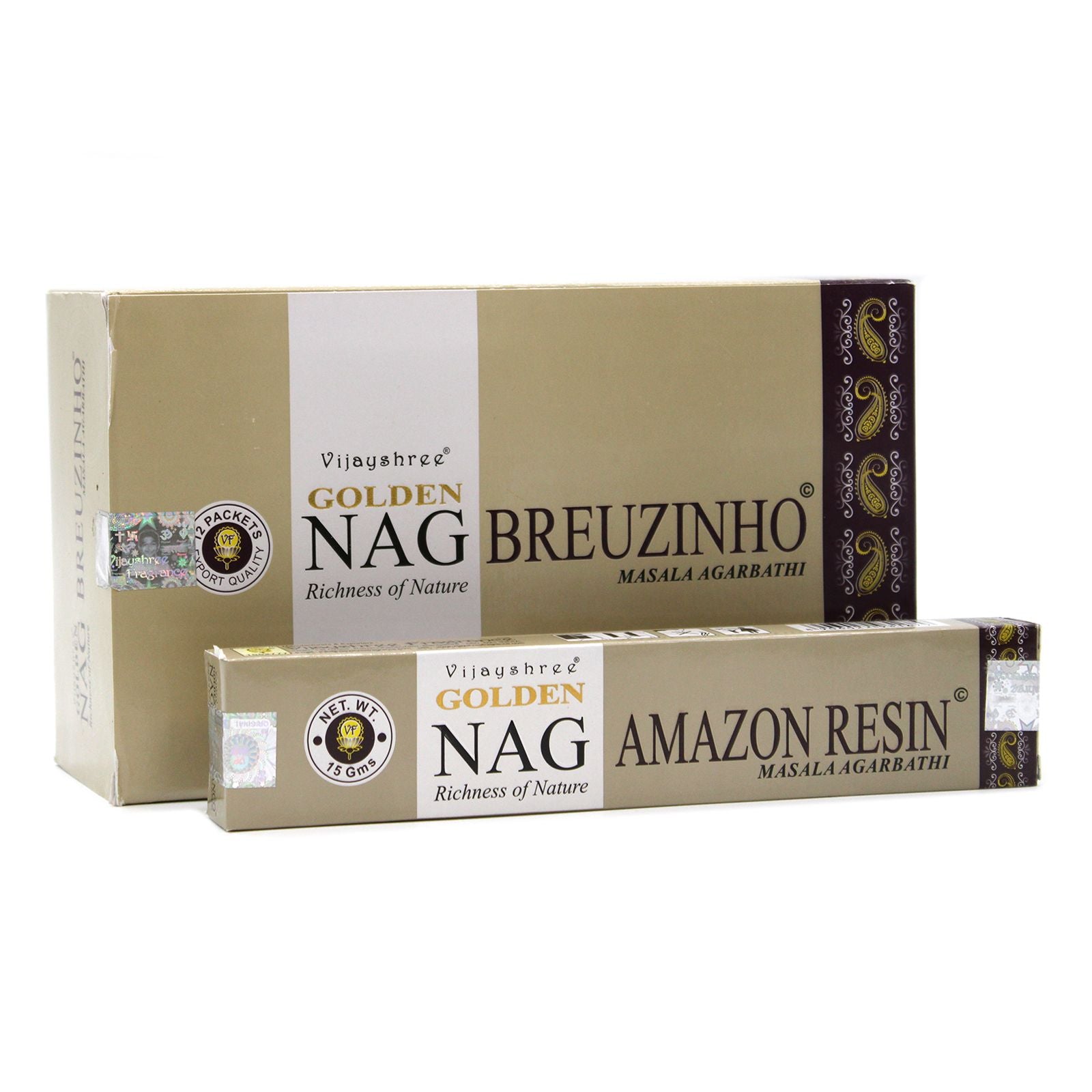 15g Golden Nag - Bosque amazónico - Incienso Golden