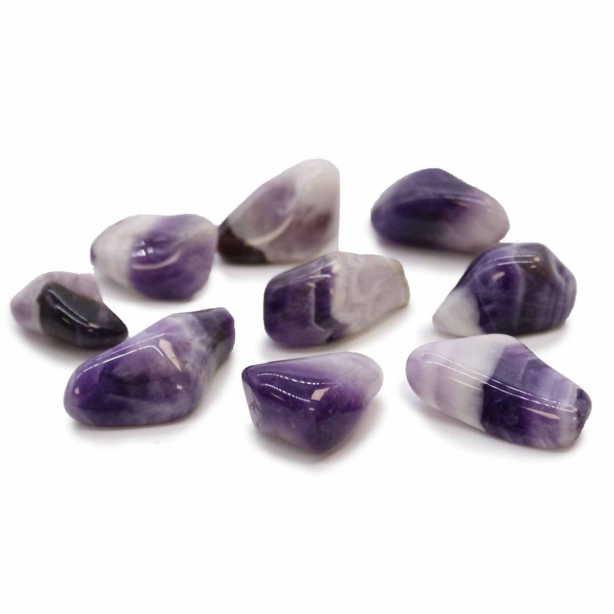 Amatista con bandas M (Clase B) - Piedras Naturales Irregulares