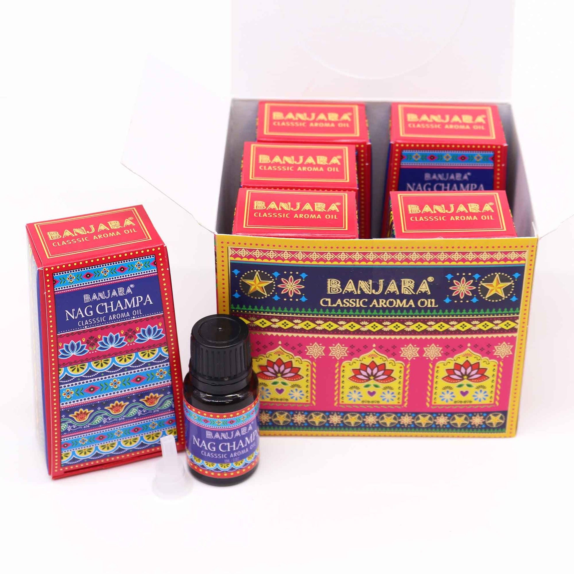 Aceite con Fragancia de la India Banjara 10ml - Nag Champa - Aceites de Fragancias Indias 10ml