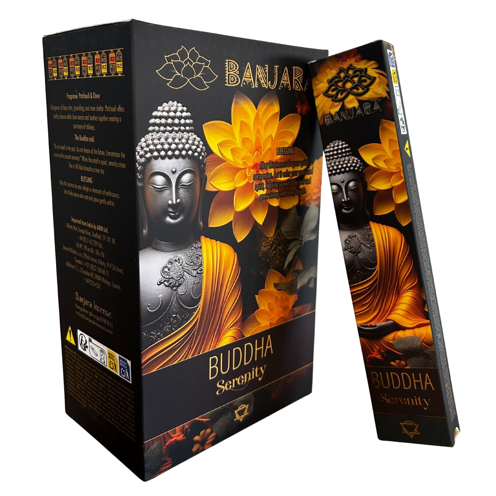 Incienso Banjara Buda - Serenidad - Banjara Buddha Incienso, Ethically Sourced