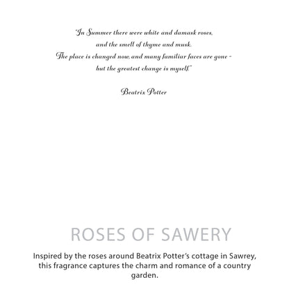 Vela de cera de soja botánica Agnes + Cat - Roses of Sawrey - Agnes + Cat Velas botánicas de cera de soja, Cruelty Free