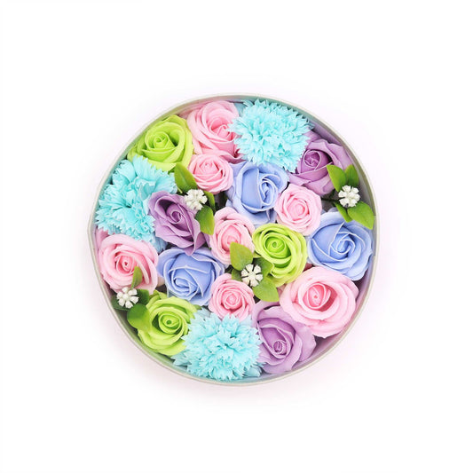 Round Box - Baby Blessings - Blue