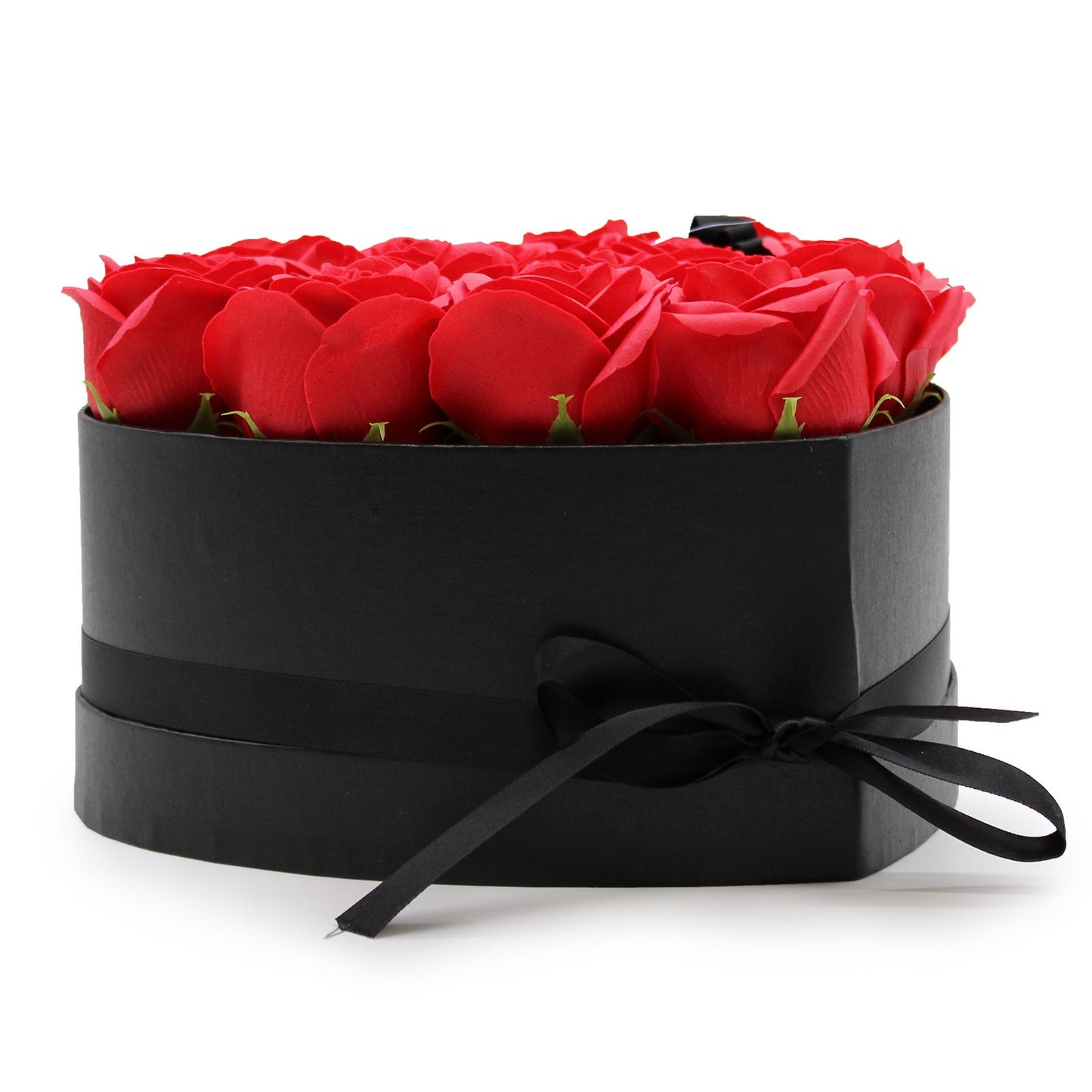 Caja de Regalo - Rosas de Jabón · 13 ud Rojo Corazón