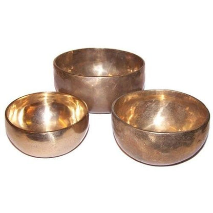 Set de 3 CuencosTibetanos - Artículos Tibetanos, cuencos tibetanos