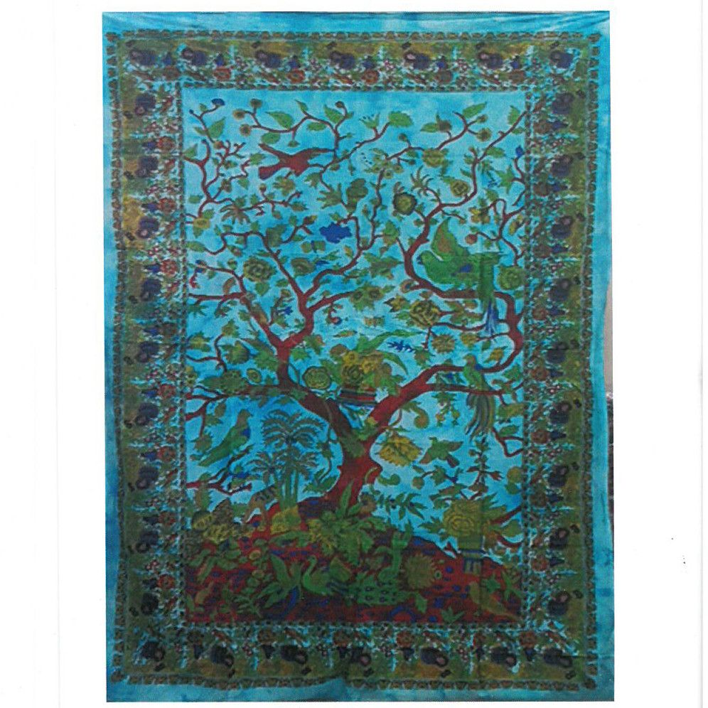 Arte de pared de algodón - Árbol de la vida - Clásico