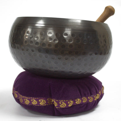Cojín de terciopelo para Cuenco Tibetano - 11cm - Artículos Tibetanos, 11 cm