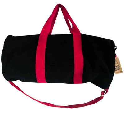Sac de sport - Noir - Anse rose cerise