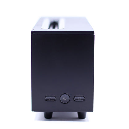 Difusor de aroma con efecto de llama y sonido de aves - USB negro - Cambio de color