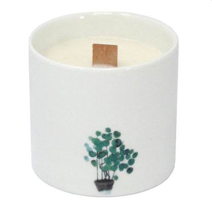 1Vela Botánica Grande - Peonía Victoriana - Velas Botánicas De Soja