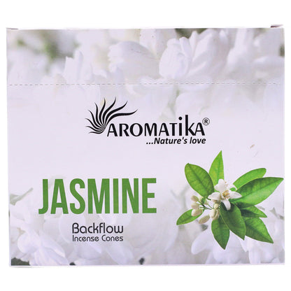 Paquete de 10 Incienso Masala Backflow - Jazmín