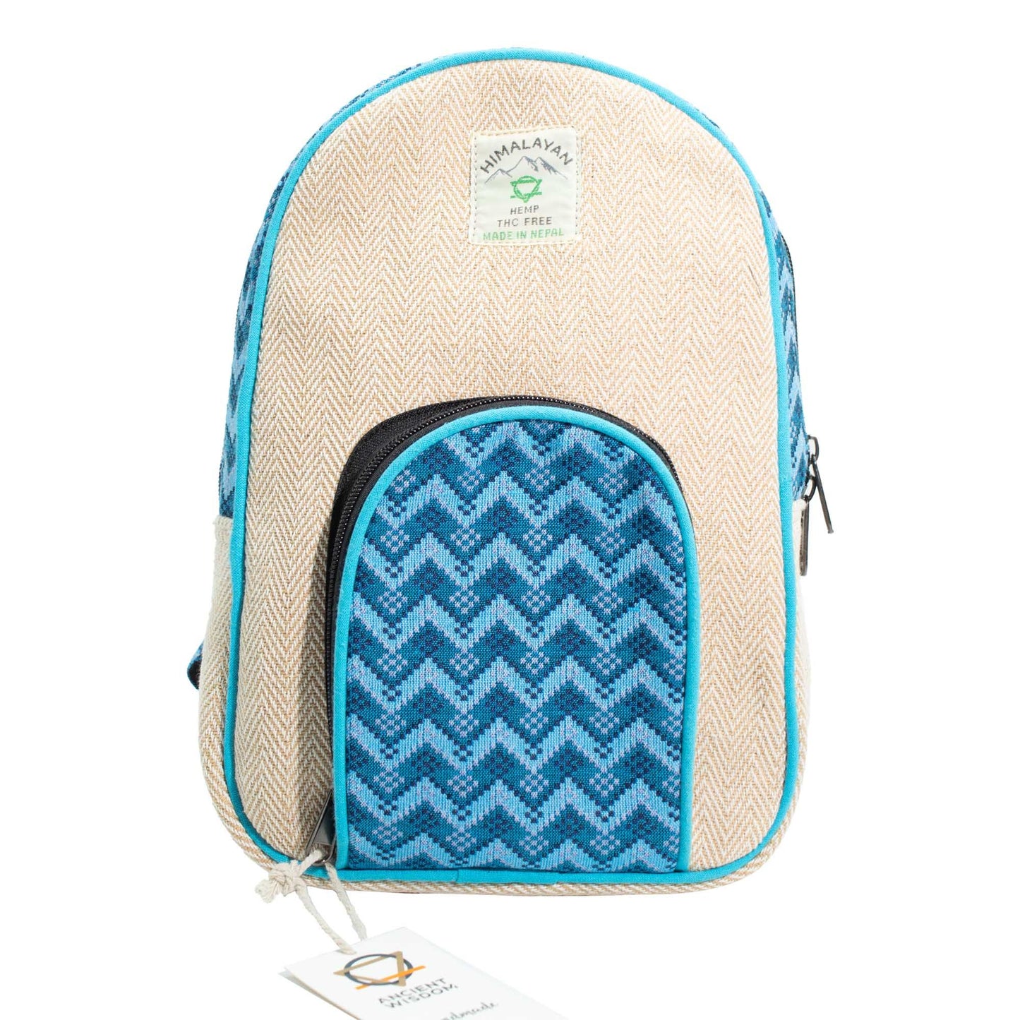 Mochila mediana de Katmandú – Diseño de Dhaka (30x21x9cm)