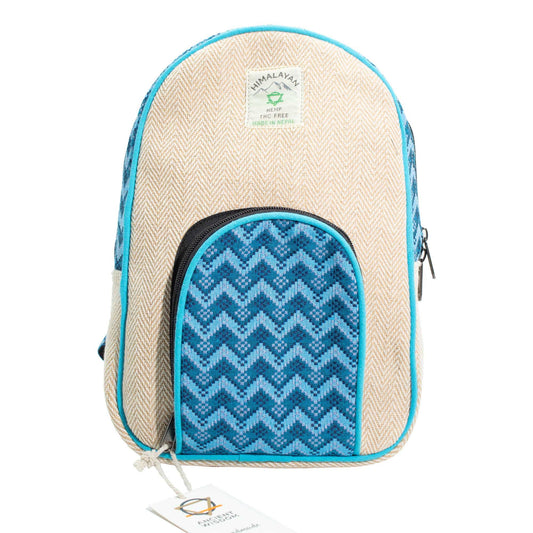 Sac à dos moyen Katmandou – Motif Dhaka (30x21x9cm)