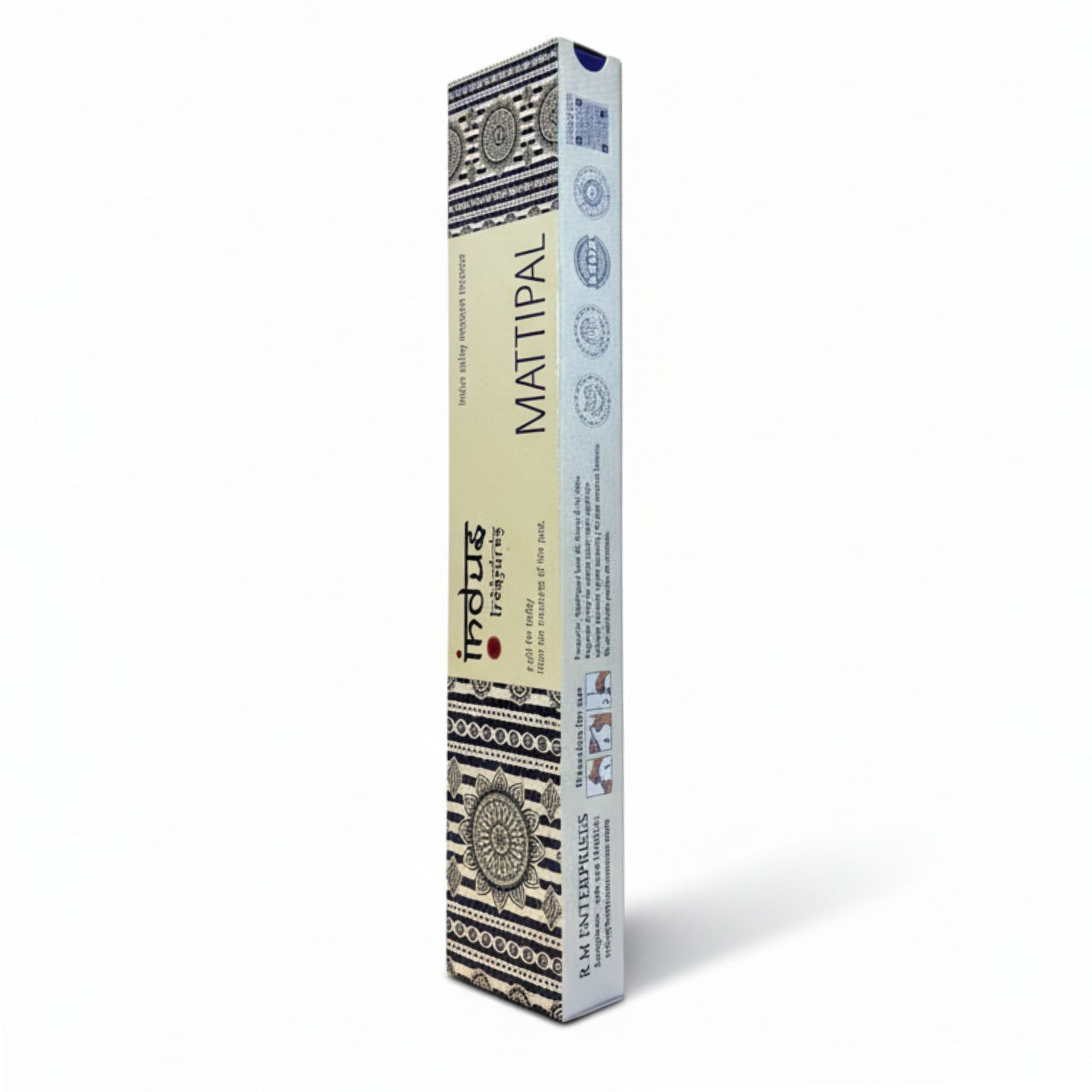 Indus Tesoros - Mattipal - 15gms - Incienso en Varillas Indus Treasures