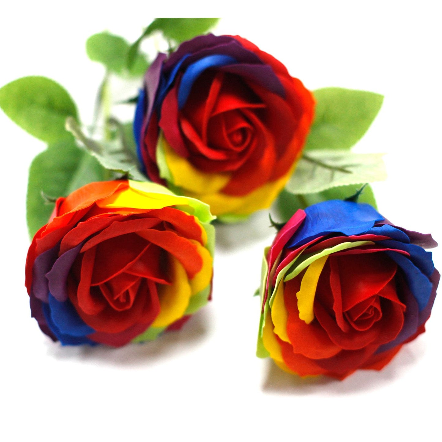Rosa de Jabón Arco Iris