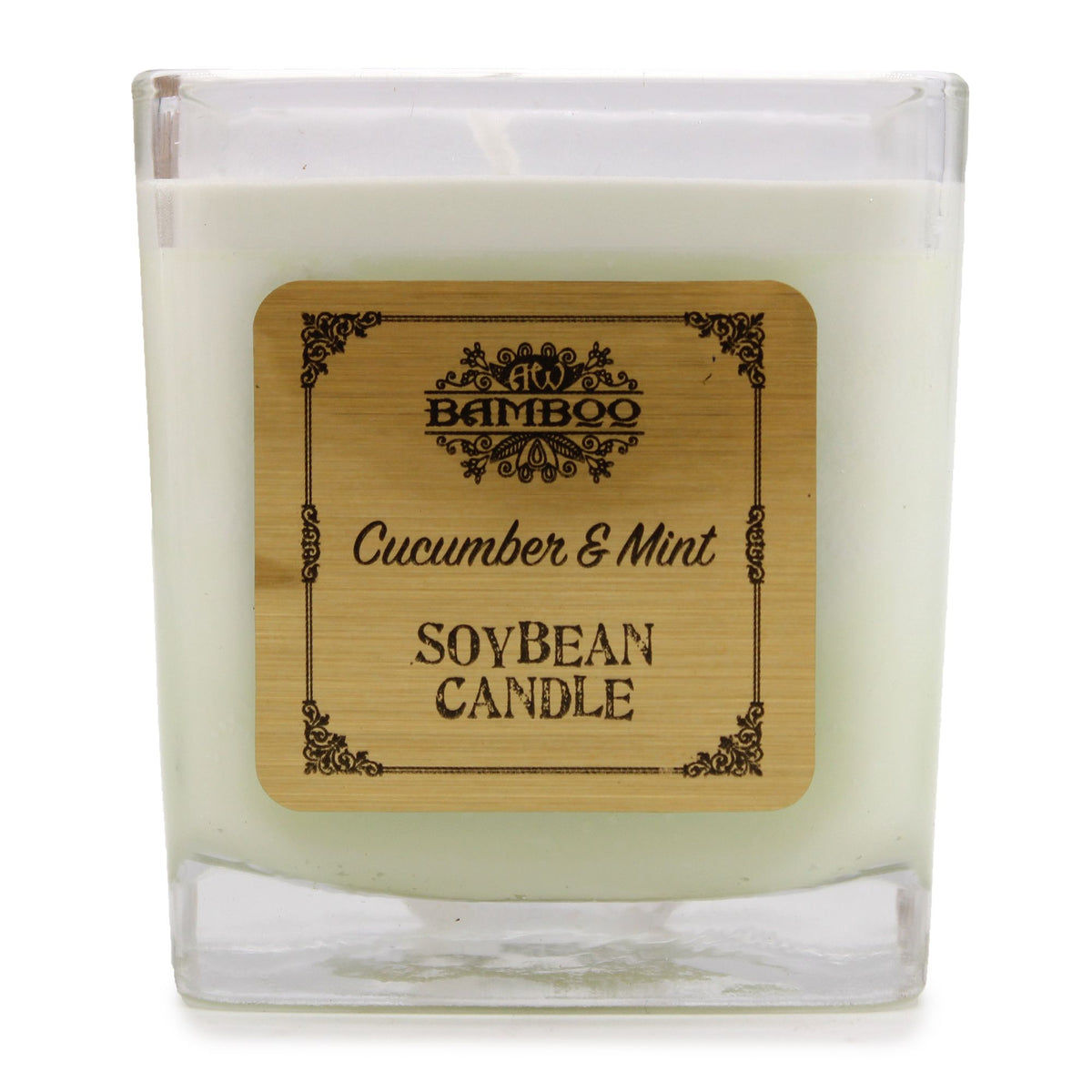 Vela de Cera de Soja - Pepino y menta - Velas de Cera de Soja, cera de soja