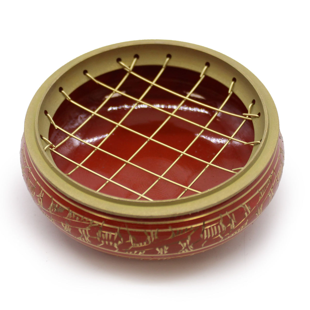 Cuenco de incienso de carbón Chakra - Sacro - Cuenco de Incienso de Carbón Chakras