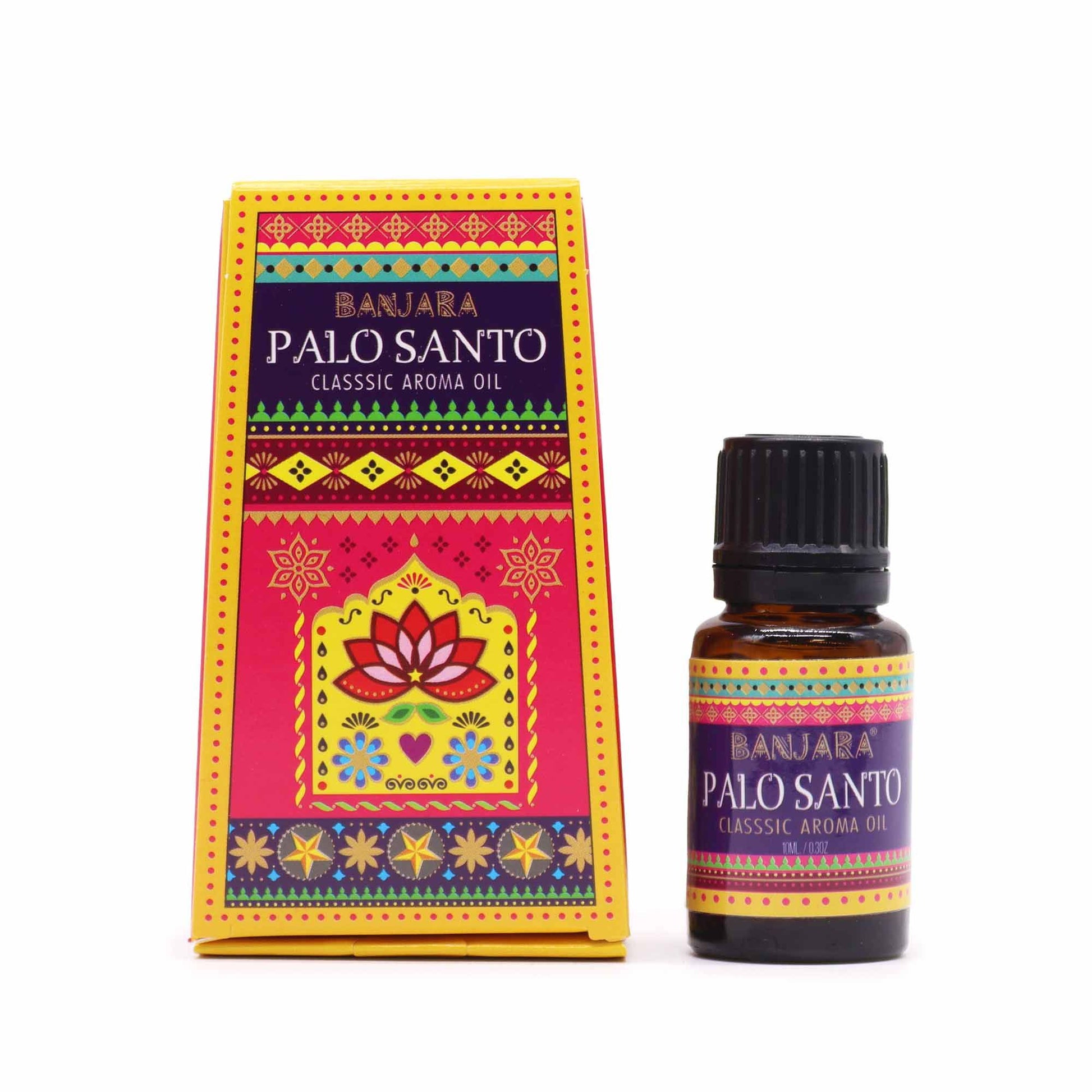 Aceite con fragancia de la India Banjara 10ml - Palo Santo - Aceites de Fragancias Indias 10ml