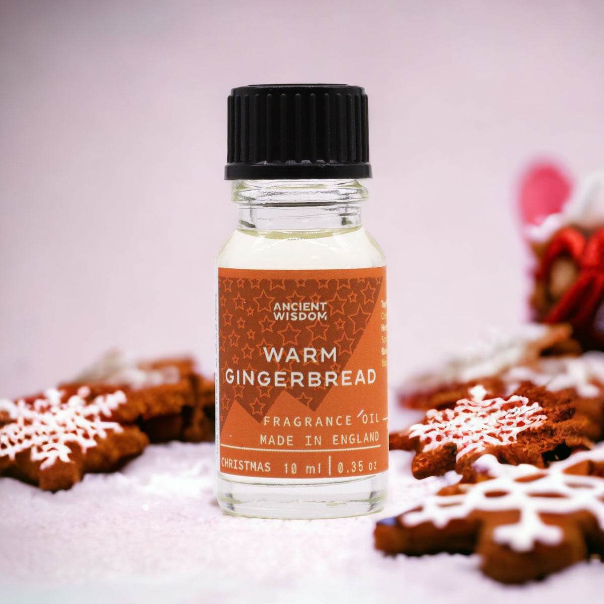 Aceite de Fragancia 10 ml - Galleta de Jengibre Caliente - Aceites de Fragancia 10ml, Cruelty Free