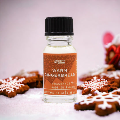 Aceite de Fragancia 10 ml - Galleta de Jengibre Caliente - Aceites de Fragancia 10ml, Cruelty Free