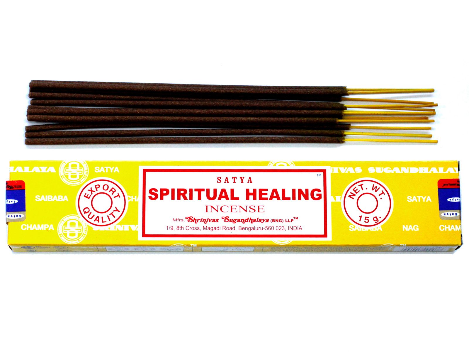 Varillas de Incienso Satya 15gm - Sanación espiritual - Incienso Satya en Sticks, Artisan Product