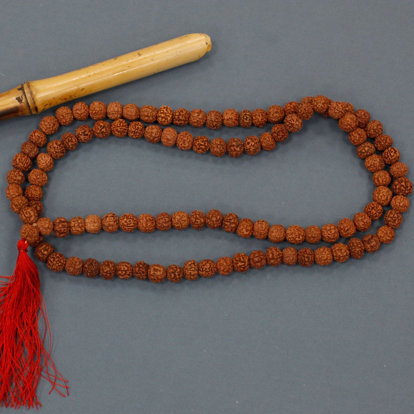 108 Rudraksha Japa Mala - Marrón