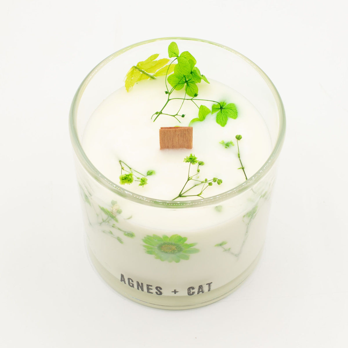 Agnes + Cat Vela de Cera de Soja Botánica - Fellberry - Agnes + Cat Velas botánicas de cera de soja, Cruelty Free