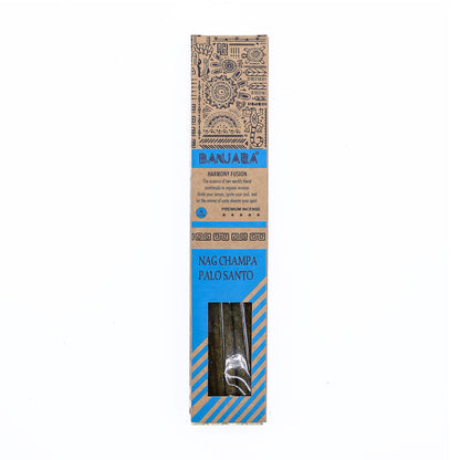 Banjara Palitos de Palo Santo para sahumar - Juego de 6 - Caja - Banjara Palo Santo Palitos de purificación