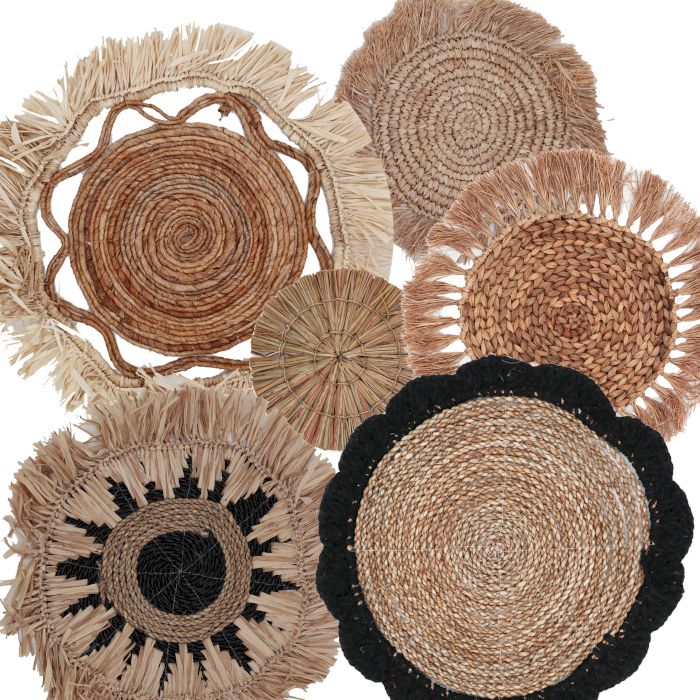 Conjunto de Seis Cuadros Naturales · Colección Kribo