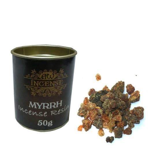 50 g Resina de mirra - Incienso Resina 50g Latas