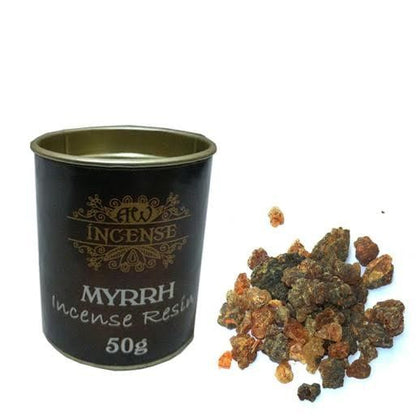 50 g Resina de mirra - Incienso Resina 50g Latas