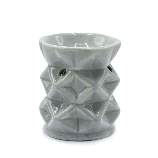 Geometric Oil Burner - Gray