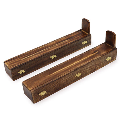 Mango Wood Incense Box - Assorted - Soporte de Incienso