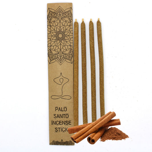 Palo Santo Varitas de Incienso Grandes - Canela - Stick de incienso de Palo Santo
