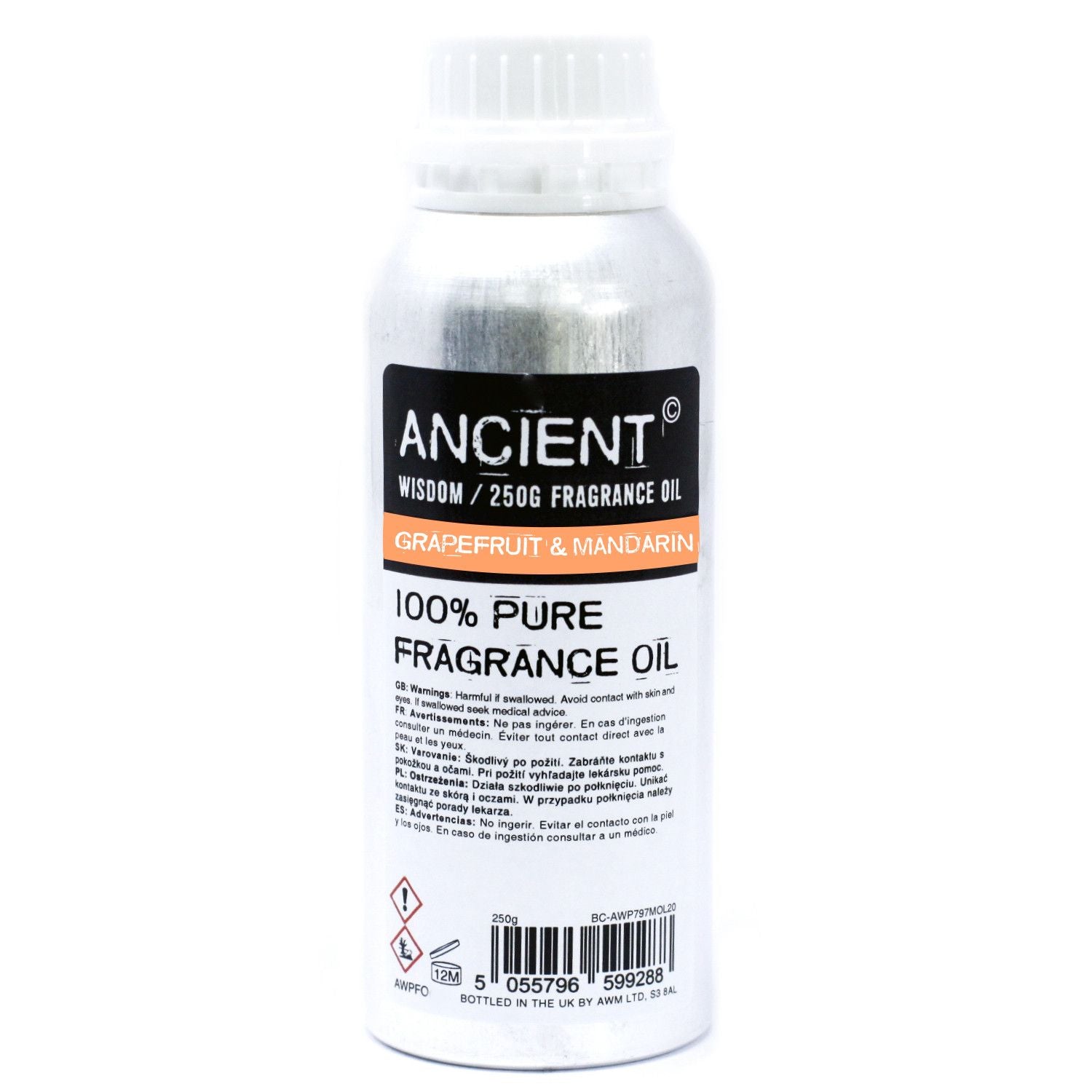 Aceites de Fragancia 250g - Pomelo y mandarina - Aceites de Fragancia 250g