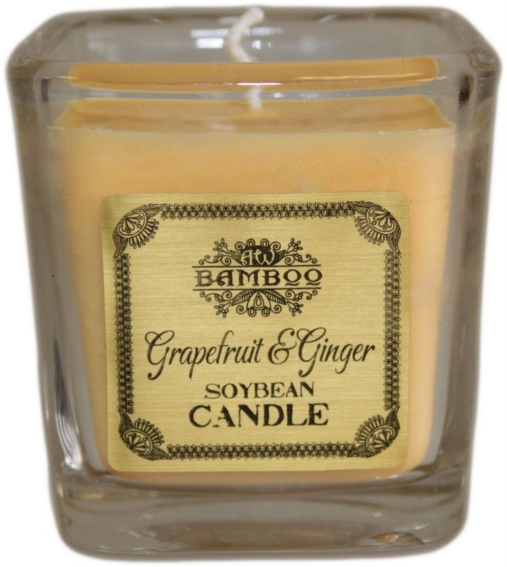 Vela de Cera de Soja - Pomelo y jengibre - Velas de Cera de Soja, cera de soja