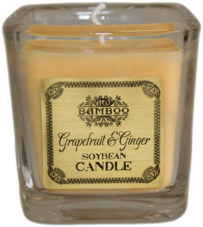 Vela de Cera de Soja - Pomelo y jengibre - Velas de Cera de Soja, cera de soja