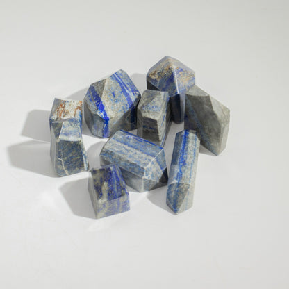 Puntas de gemas aprox. 6 cm (0,5 kg) - piedra lunar india (aprox. 8 piezas)