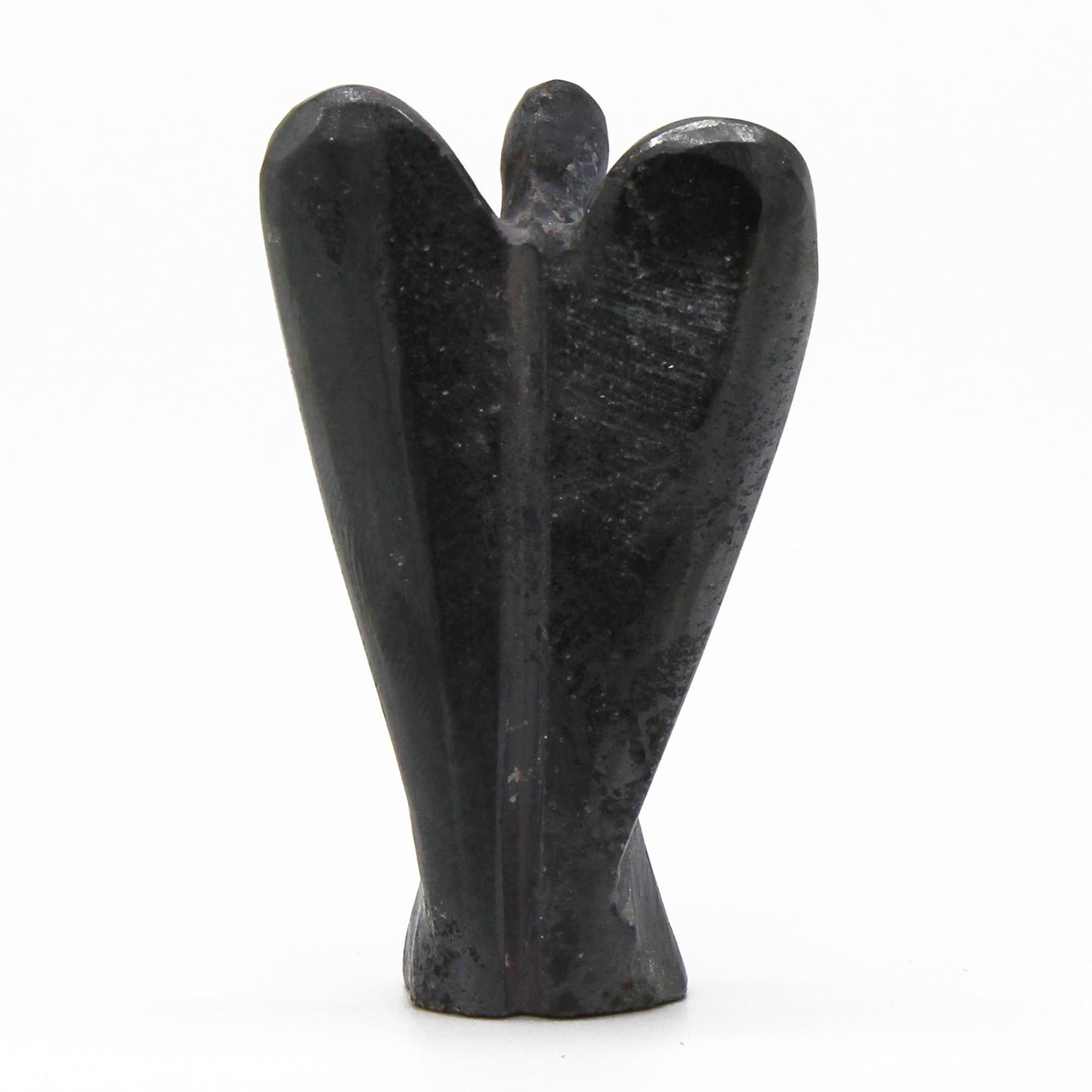 Ángel de piedras preciosas talladas a mano - Hematita - Figuras de Piedras Preciosas