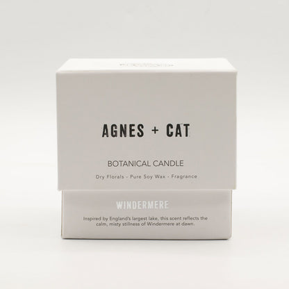 Vela de Cera de Soja Botánica Agnes + Cat - Windermere