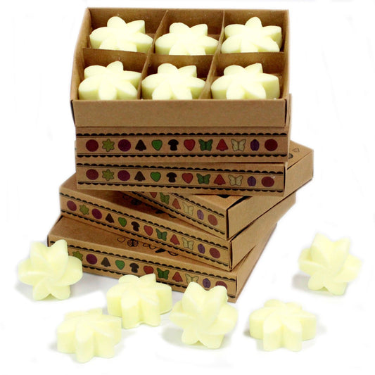 Caja de 6 ceras de Soja - Limón - Ceras de Soja de Lujo